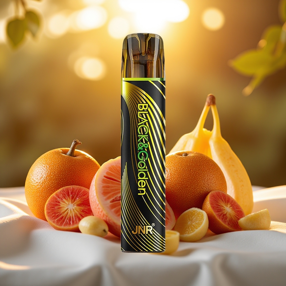 JNR Black&Golden 800 Puffs Disposable Vape Amour 419 550mAh 2ml 2% Nicotine
