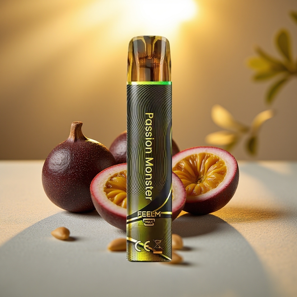 JNR Black&Golden 800 Puffs Monstre Passion 550mAh 2ml TPD 2%