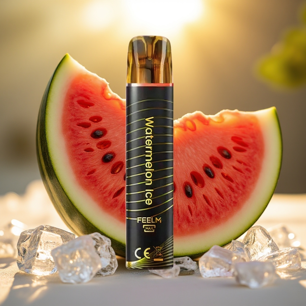 JNR Black&Golden 800 Puffs Pastèque Glacée 550mAh 2ml TPD 2%