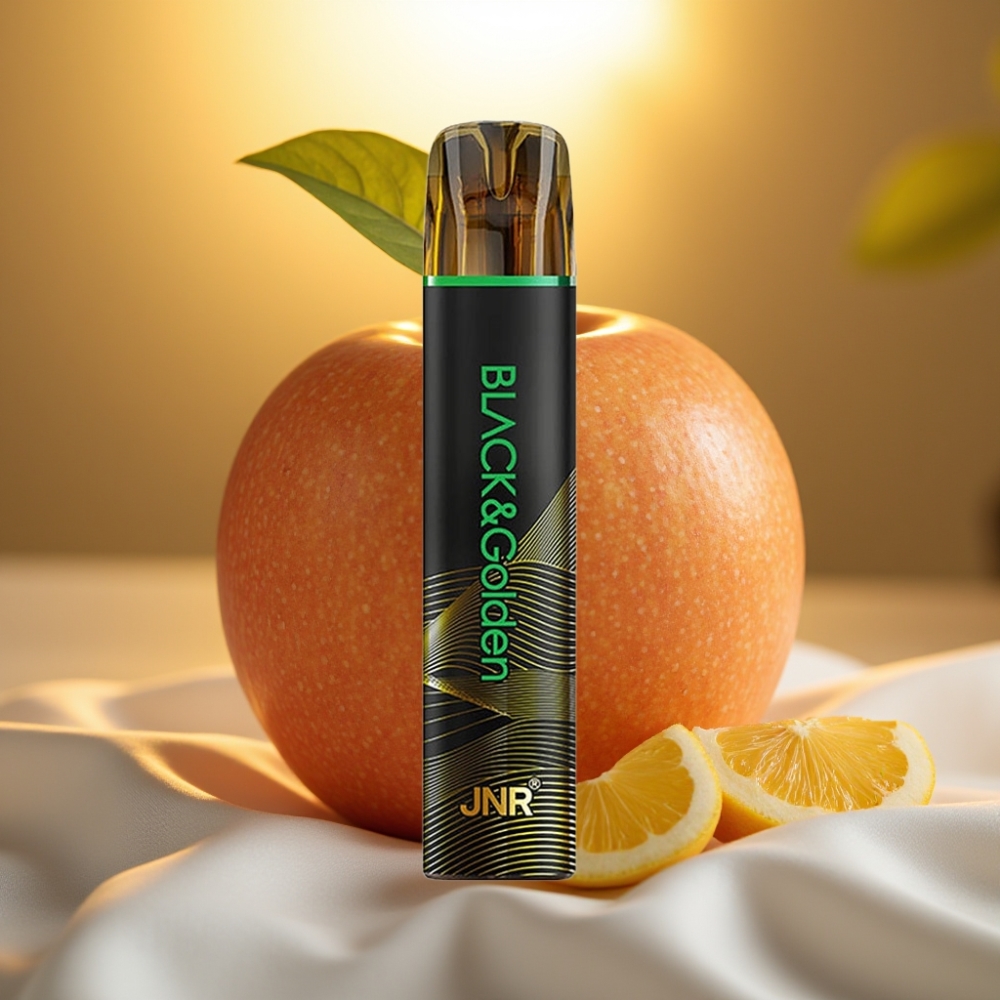 JNR Black&Golden 800 Puffs Pomme Acidulée 550mAh 2ml 2% TPD