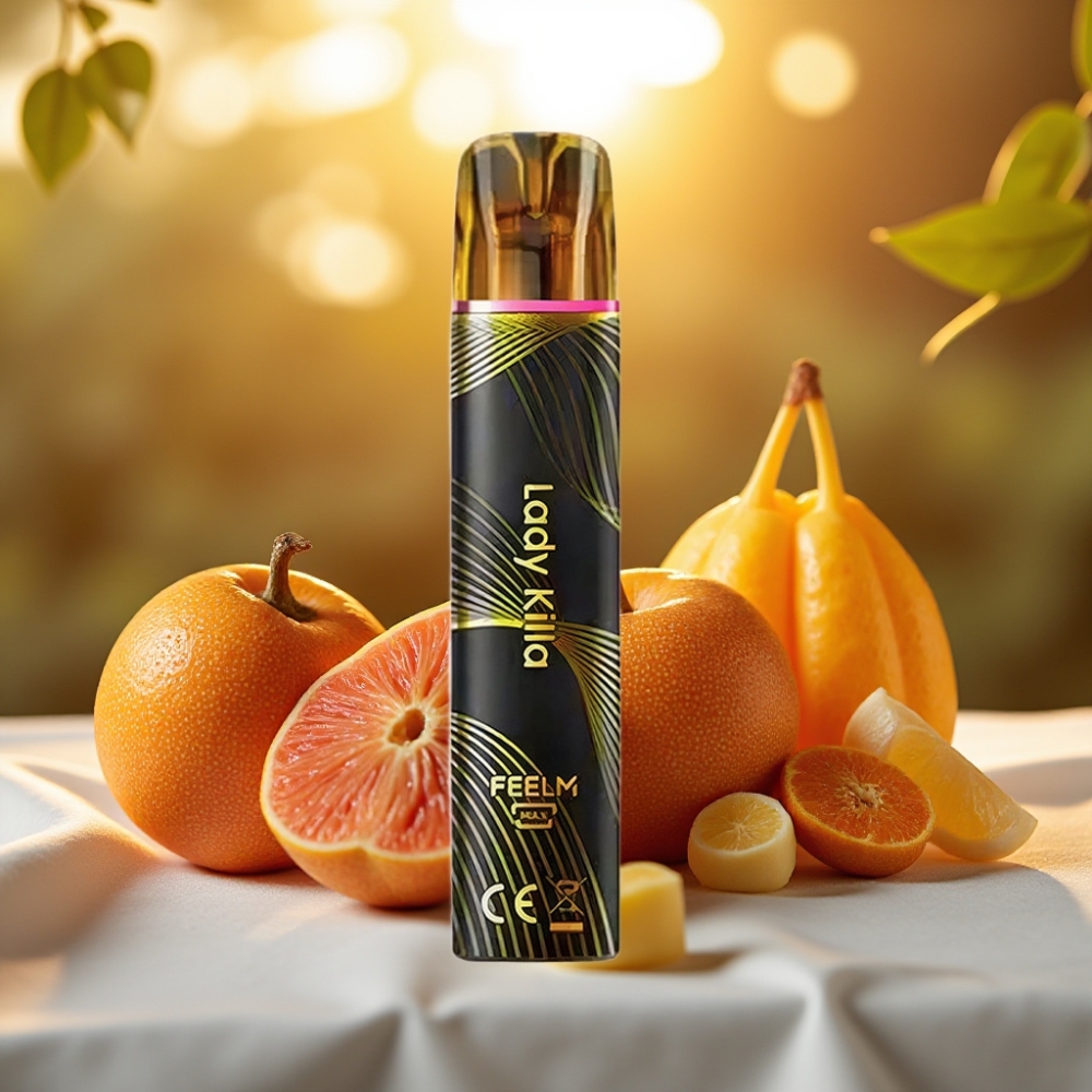 JNR Black&Golden Lady killa 800 Puffs 2ml 2% TPD