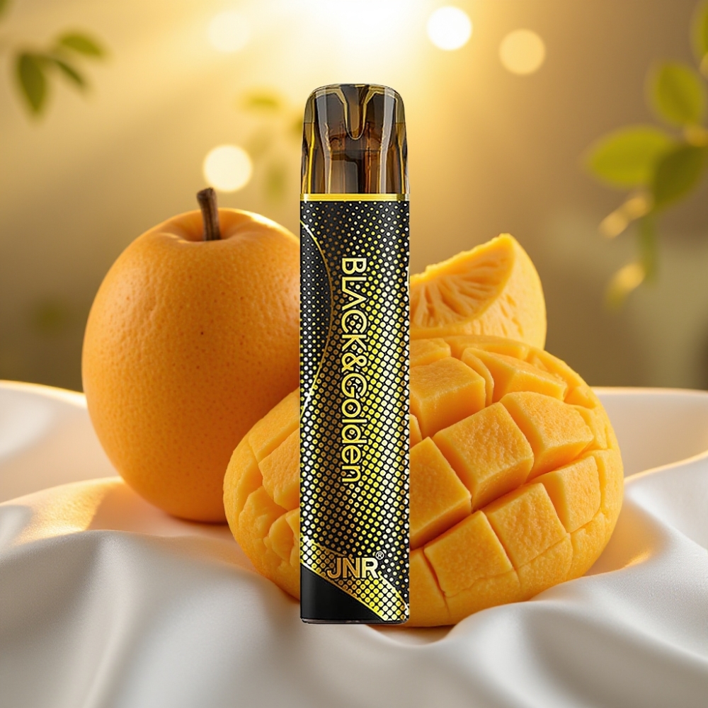 JNR Black&Golden Triple Mangue 800 Puffs 2ml 2% Nicotine TPD