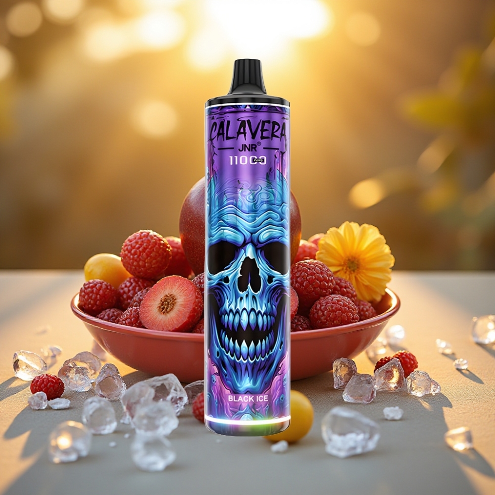 JNR Calavera 11000 Puffs Glace Noire Type-C 850mAh 21ml 1.0ohm