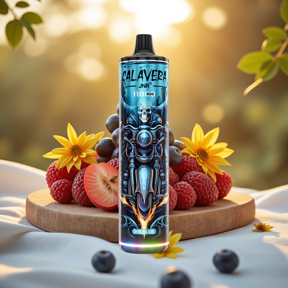 JNR Calavera 11000 Puffs Rechargeable Type-C 850mAh Mr Bleu