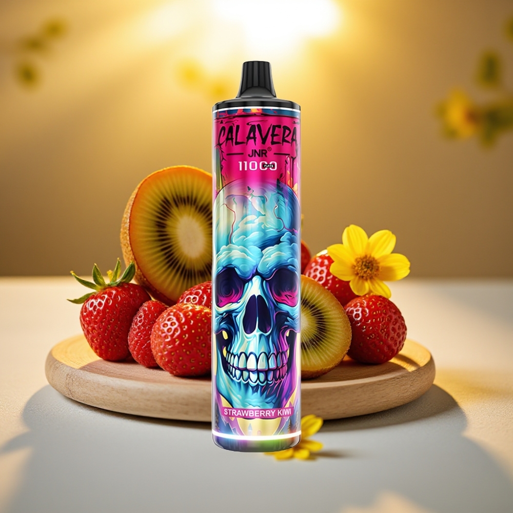JNR Calavera 11000 Puffs Type-C 850mAh 21ml Fraise Kiwi