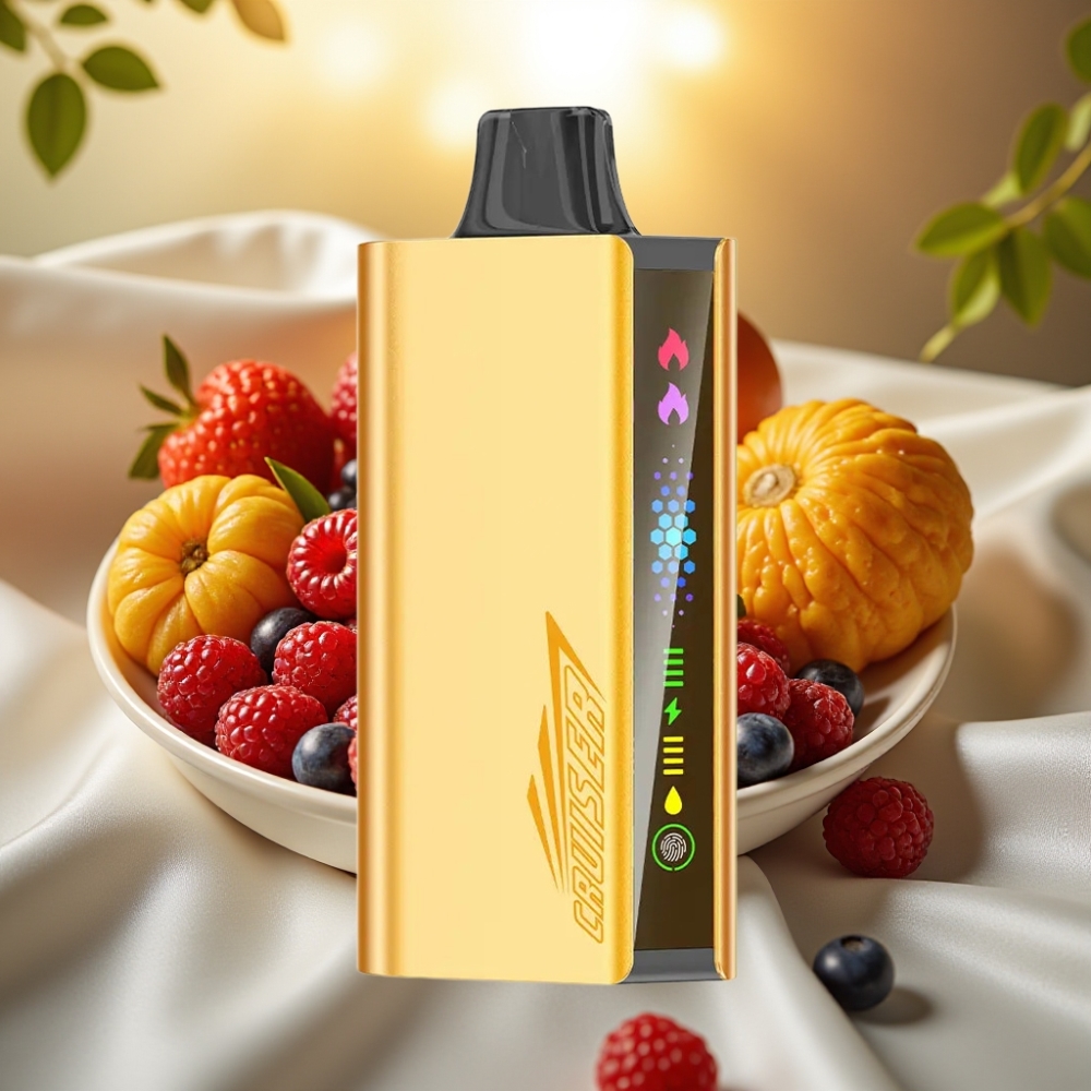 JNR Cruiser 12000 Puffs No-Charge Disposable Vape Baies Mixtes, 25ml, 3500mAh, 1.2ohm