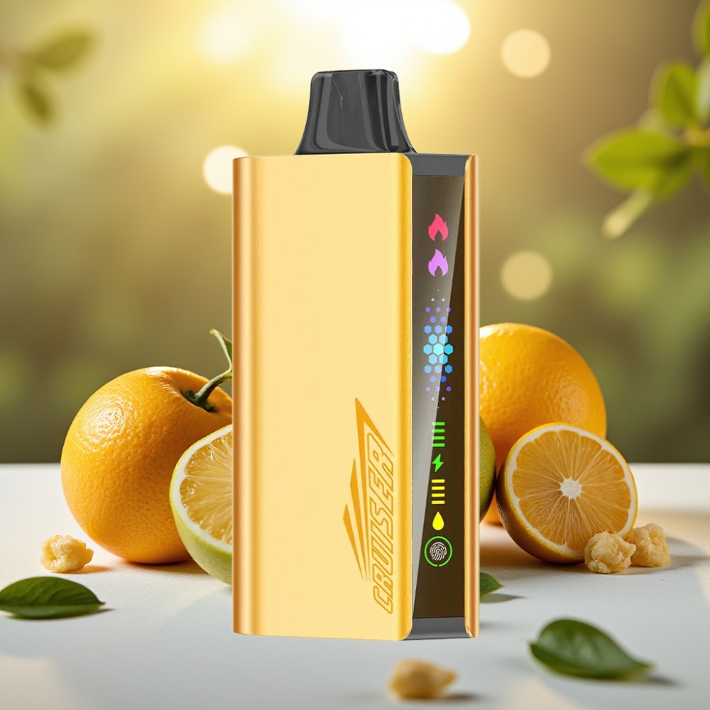 JNR Cruiser 12000 Puffs No-Charge Disposable Vape Menthe Glaciale, 25ml, 3500 mAh, 1.2ohm