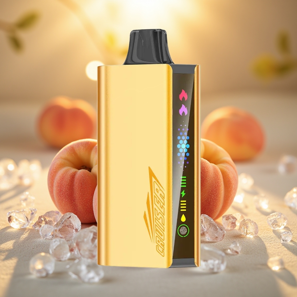 JNR Cruiser Pêche Glacée 12000 Puffs 25ml 50mg/mL 3500 mAh