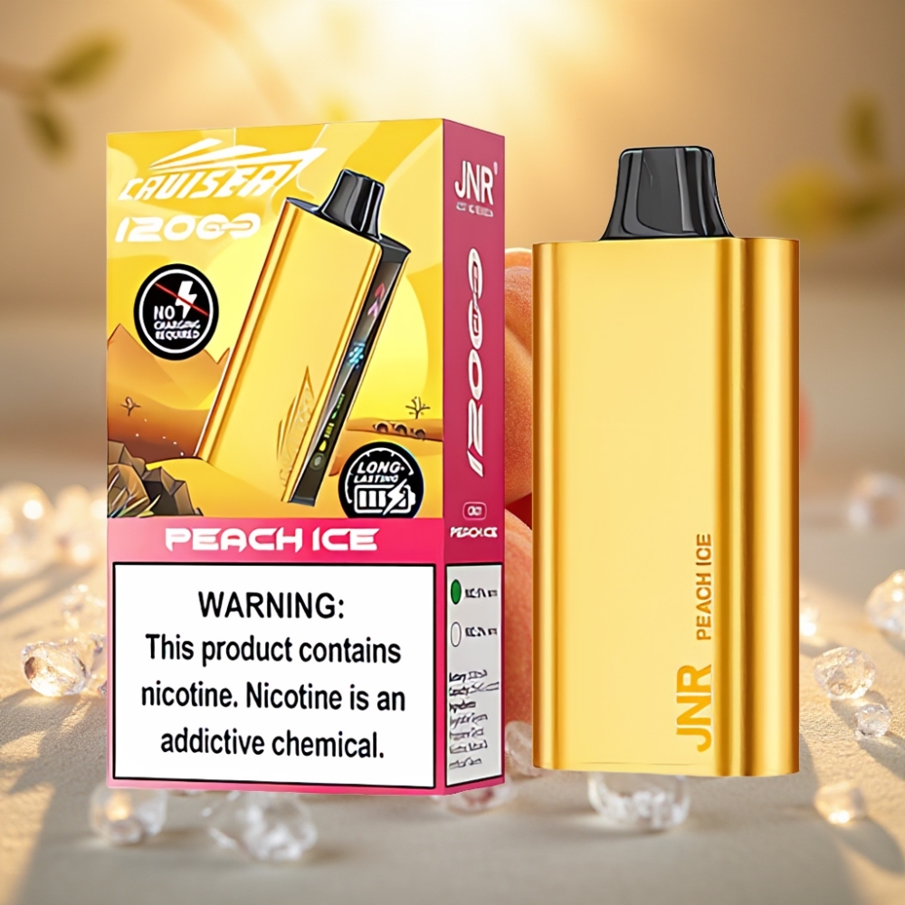 JNR Cruiser Pêche Glacée 12000 Puffs 25ml 50mg/mL 3500 mAh