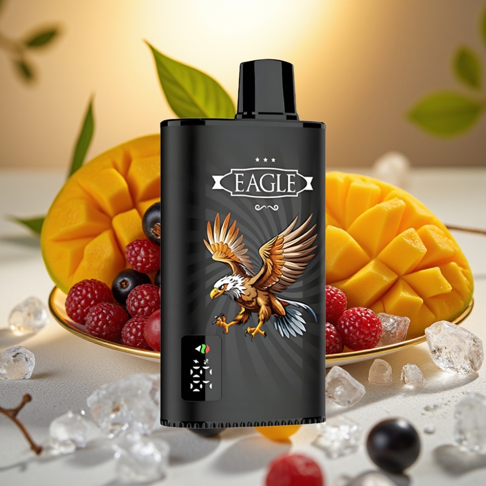JNR EAGLE Smart 23000 Puffs Cassis Mangue Glacé Ecran Digital 1.0ohm 750mAh