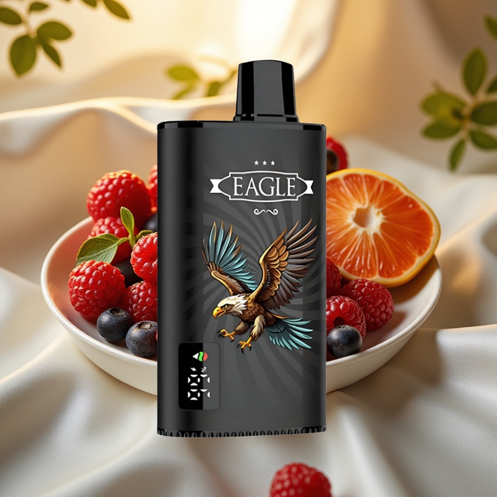 JNR EAGLE Smart 23000 Puffs Disposable Vape Baies Mixtes - Écran Digital, 1.0ohm Mesh, 25ml