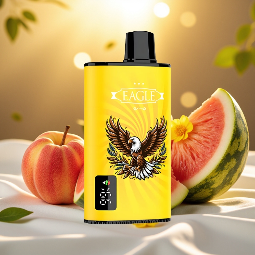 JNR EAGLE Smart 23000 Puffs Ecigarette Jetable Pêche Mangue Pastèque Écran Digital 1.0ohm 750mAh