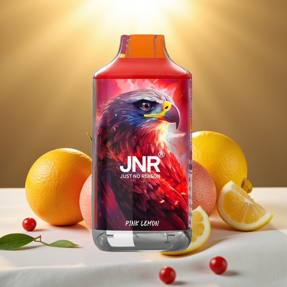 JNR Falcon 16000 Puffs Citron Rose - 22ml, Dual Mesh, Type C & Lightning