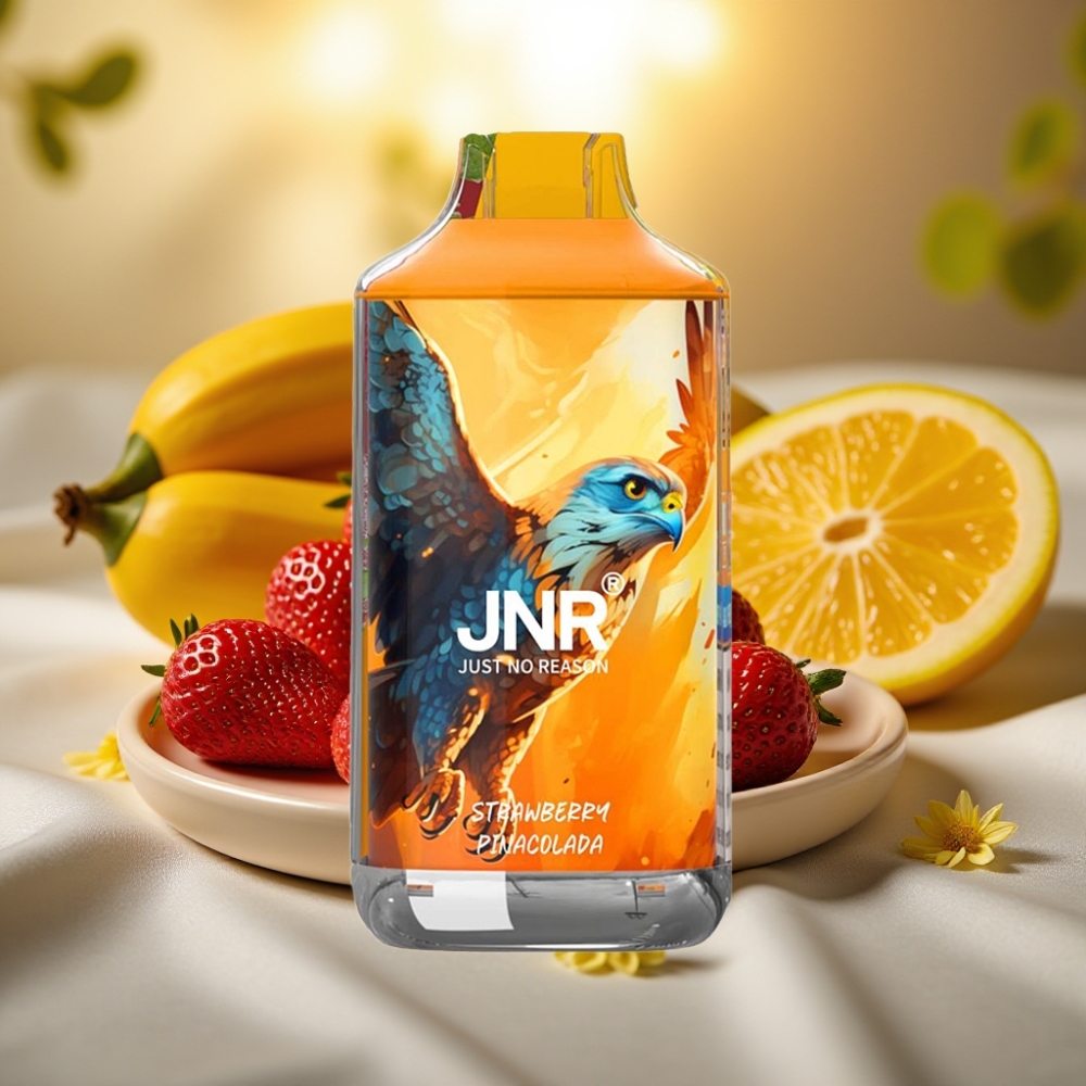 JNR Falcon 16000 Puffs Disposable Fraise Pina Colada - 22ml, 850mAh, Dual Mesh