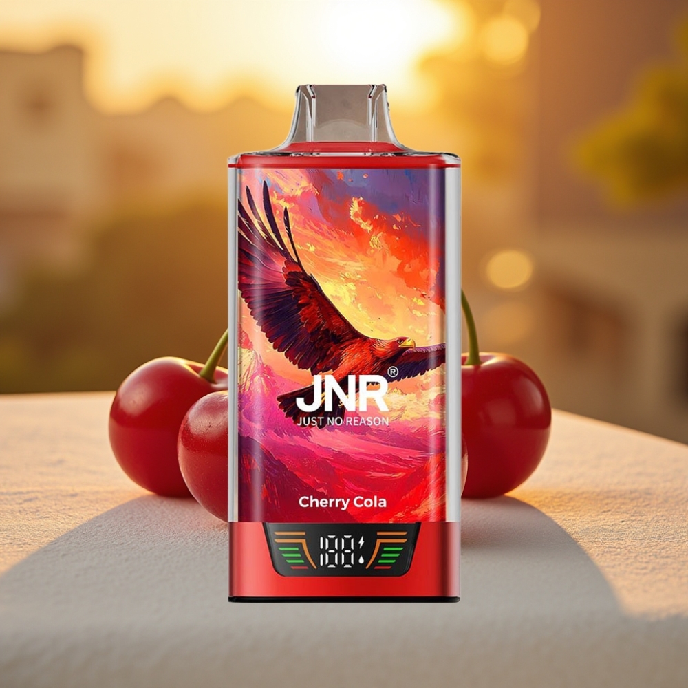 JNR Falcon Pro 28000 Disposable Vape Cerise Cola 30ml 28000 Puffs 5% Nicotine