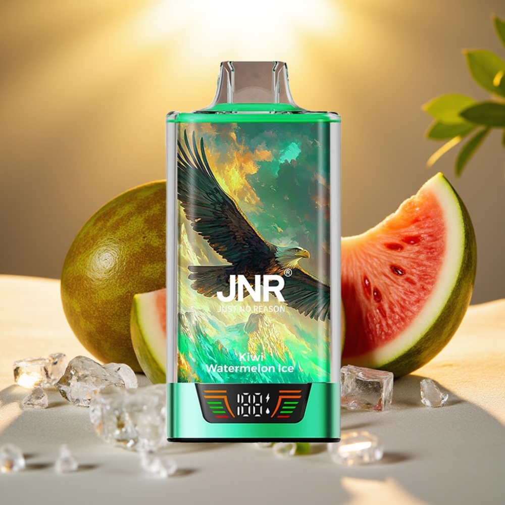 JNR Falcon Pro 28000 Disposable Vape Kiwi Pastèque Glacée 30ml 5% 28000 Puffs