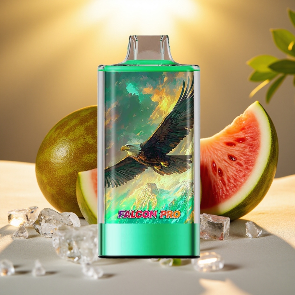 JNR Falcon Pro 28000 Disposable Vape Kiwi Pastèque Glacée 30ml 5% 28000 Puffs