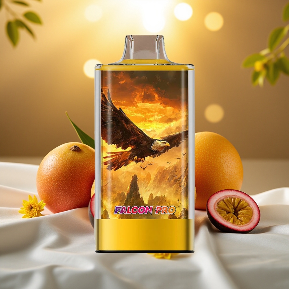 JNR Falcon Pro 28000 Disposable Vape Mangue Fruit de la Passion 30ml 5% 28000 Puffs