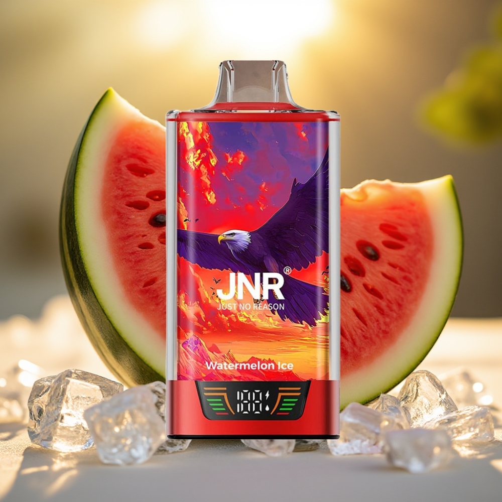 JNR Falcon Pro 28000 Disposable Vape Pastèque Glacée 30ml 28000 Puffs 5% Nicotine