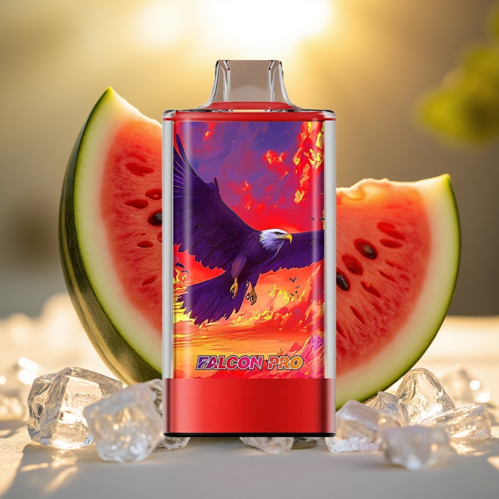 JNR Falcon Pro 28000 Disposable Vape Pastèque Glacée 30ml 28000 Puffs 5% Nicotine