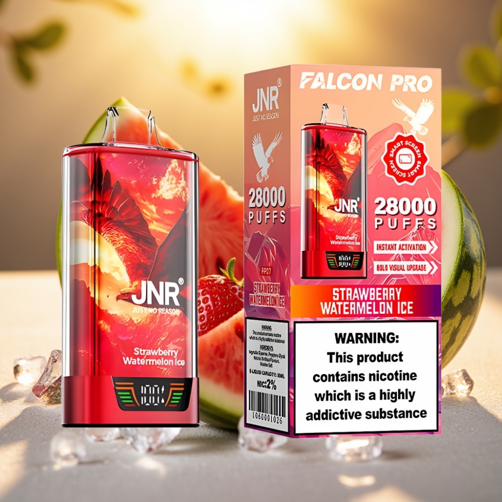 JNR Falcon Pro 28000 Fraise Pastèque Glacée 30ml 950mAh 5% Nic