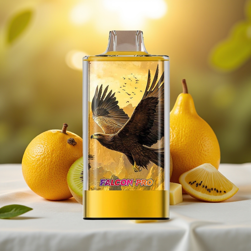 JNR Falcon Pro 28000 Kiwi Passion Goyave 30ml 5% 950mAh Dual Mesh USB-C