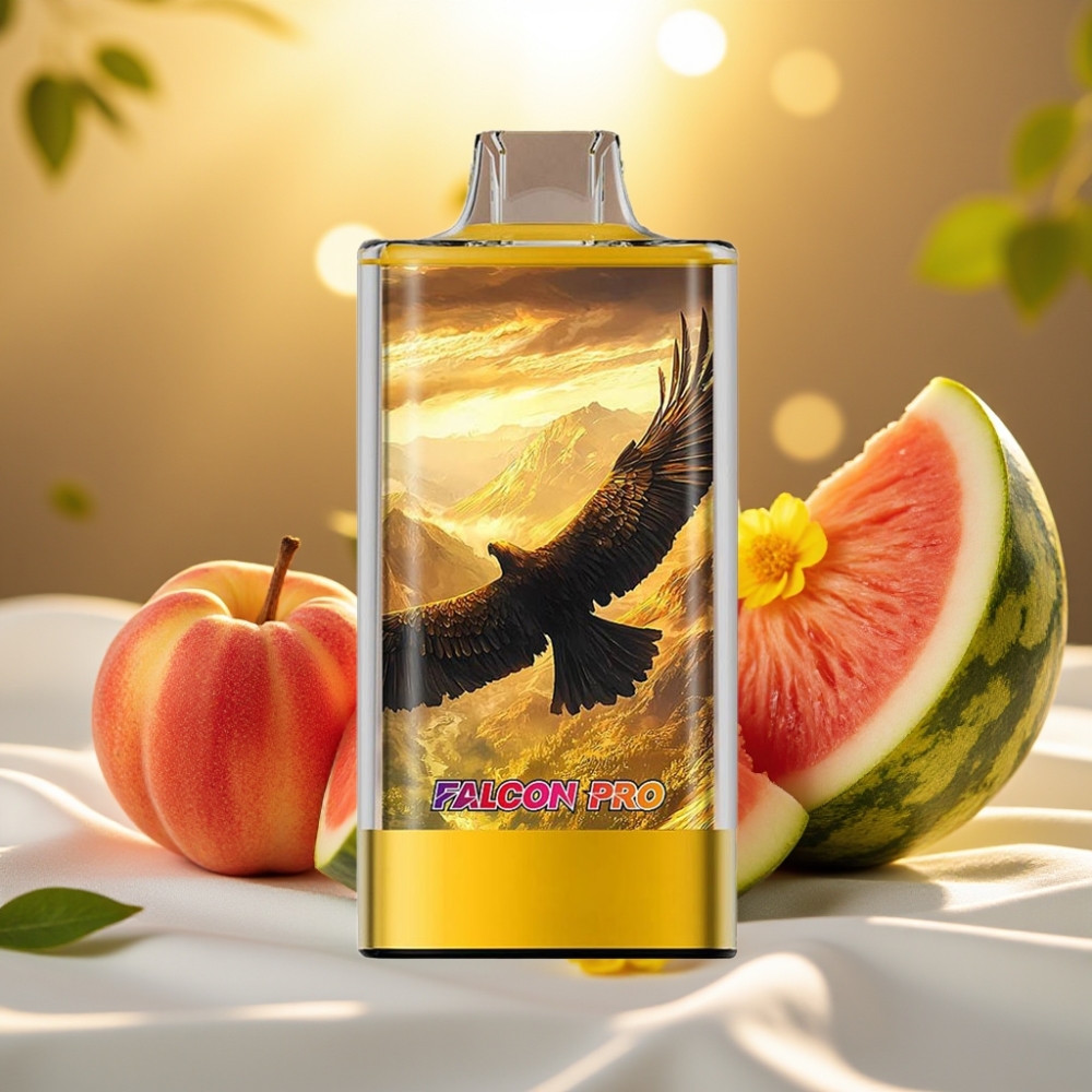 JNR Falcon Pro 28000 Pêche Mangue Pastèque 30ml 950mAh 5%