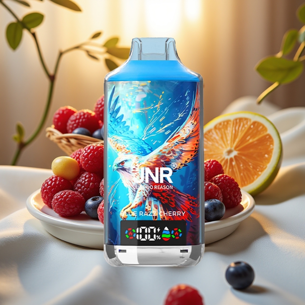 JNR Falcon X 18000 Puffs Bleu Framboise Cerise - 24ml, 750mAh, Double Mesh