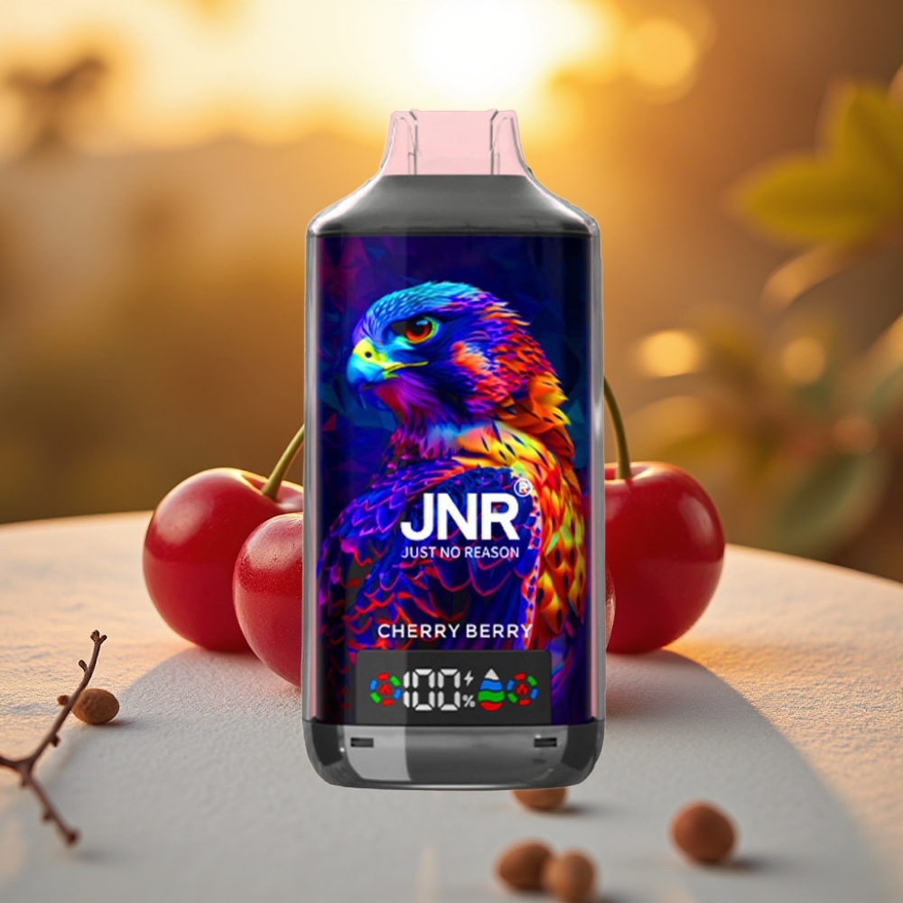 JNR Falcon X 18000 Puffs Cerise Baies - 24ml, 750mAh, Dual Mesh Coil, Type-C