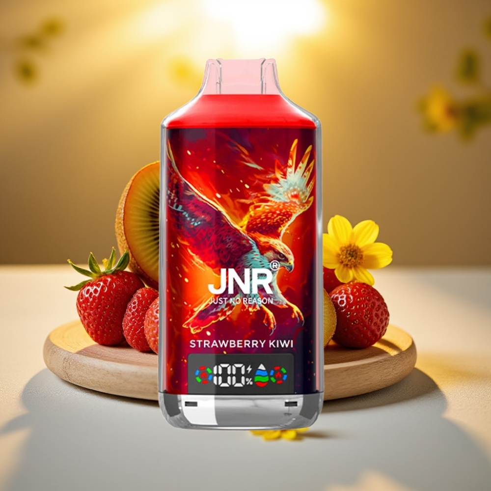 JNR Falcon X 18000 Puffs Fraise Kiwi - 24ml, 750mAh, Dual Mesh Coil, Type-C