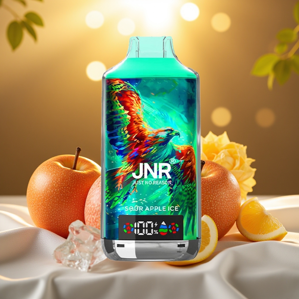 JNR Falcon X 18000 Puffs Pomme Acidulée Glacée 24ml 5% Dual Mesh