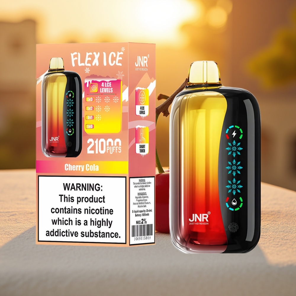 JNR Flex Ice 21000 Puffs Cherry Cola Ice Adjustable, 26ml, 1000mAh