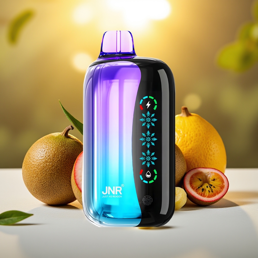 JNR Flex Ice 21000 Puffs Kiwi Fruit de la Passion Goyave, 26ml, 1.2 Ohm, 1000mAh