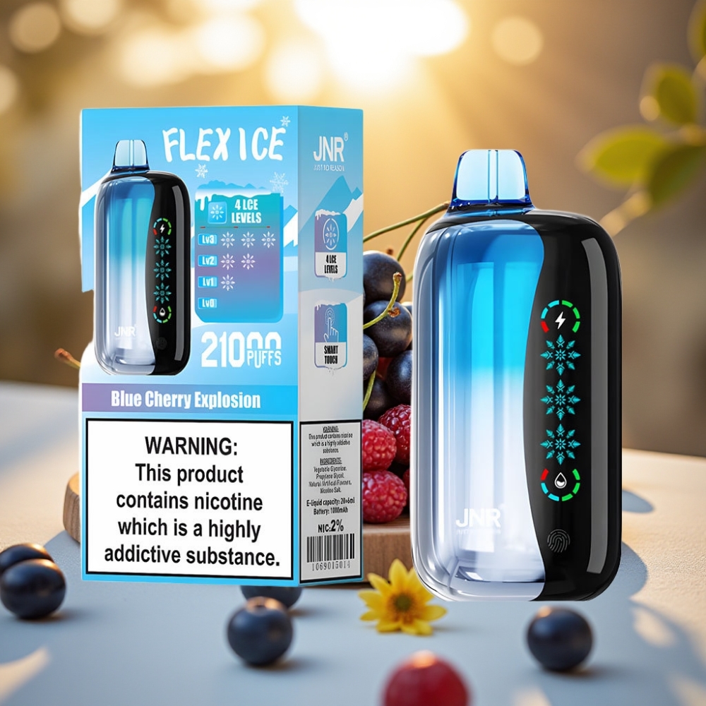 JNR Flex Ice Explosion Cerise Bleue 21000 Puffs 26ml 1000mAh