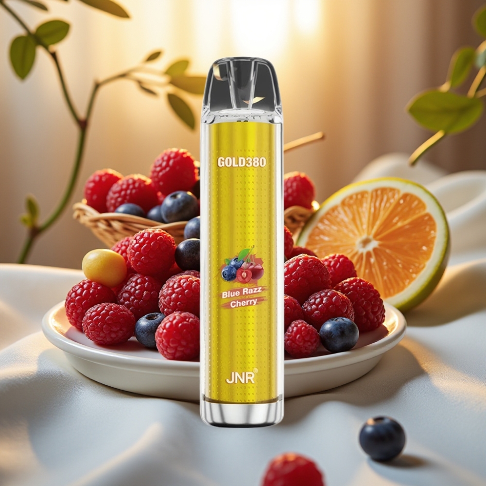 JNR Gold380 6000 Puffs Disposable Vape Bleu Cerise Framboise 6000 Puffs 13ml