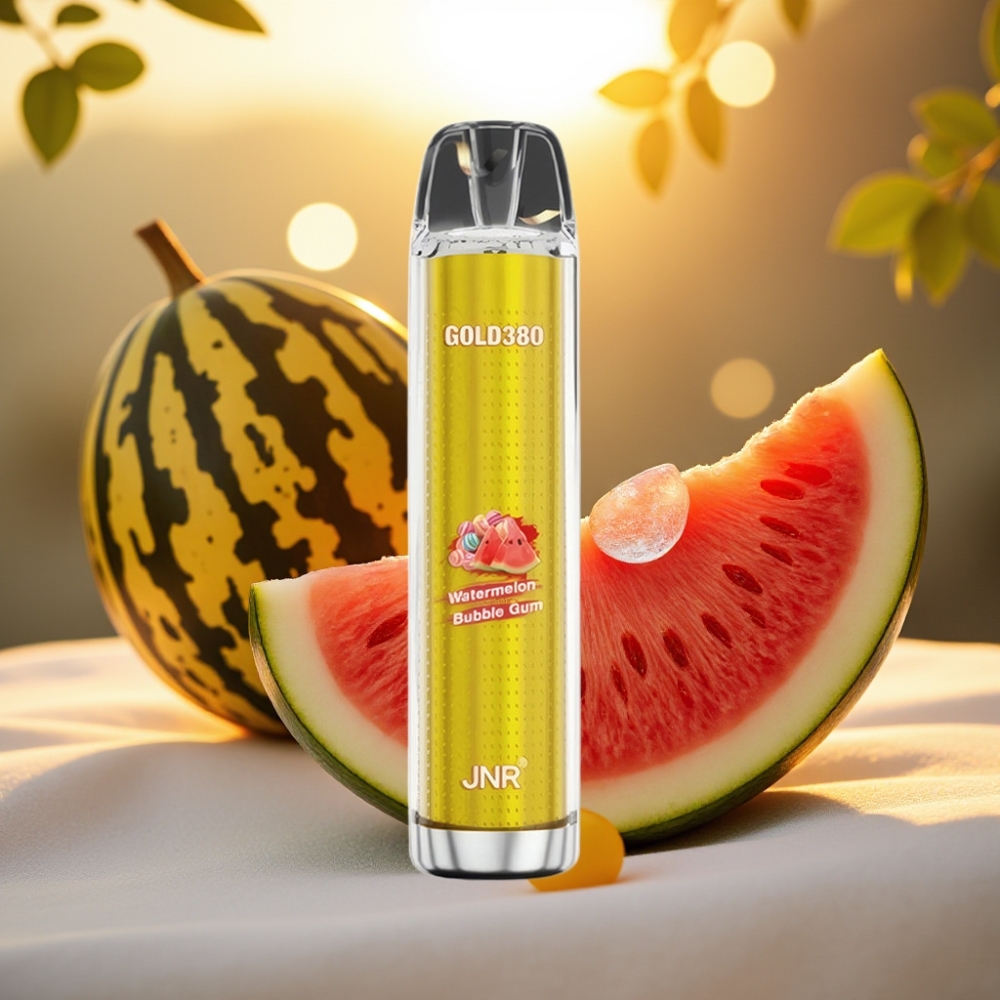 JNR Gold380 6000 Puffs Disposable Vape Gomme Ballon Pastèque 6000 Puffs 13ml 5%