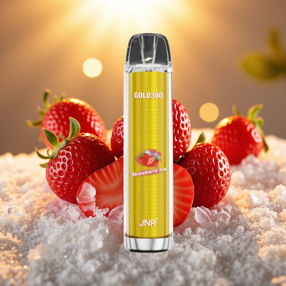 JNR Gold380 6000 Puffs Fraise Glacée 13ml 1500mAh 1.0ohm
