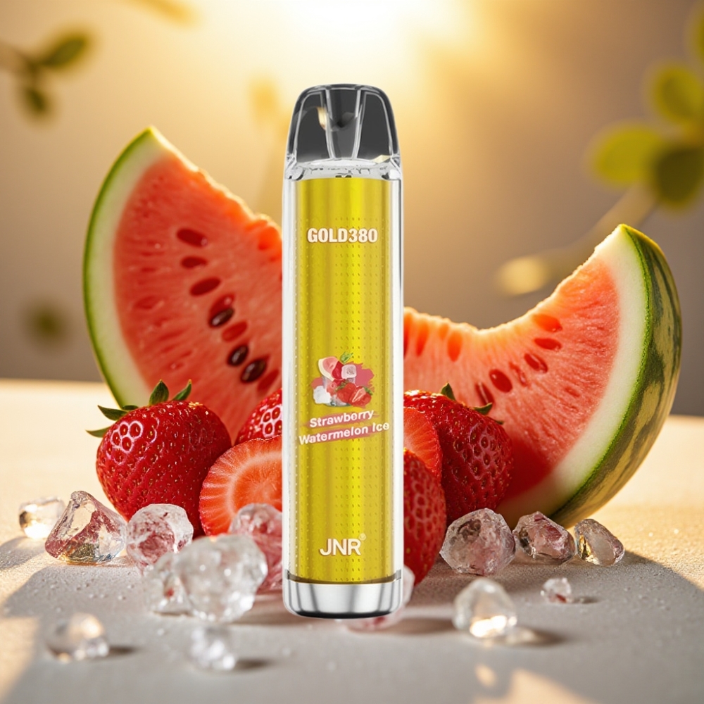 JNR Gold380 6000 Puffs Fraise Pastèque Glacée 13ml 1500mAh 1.0ohm
