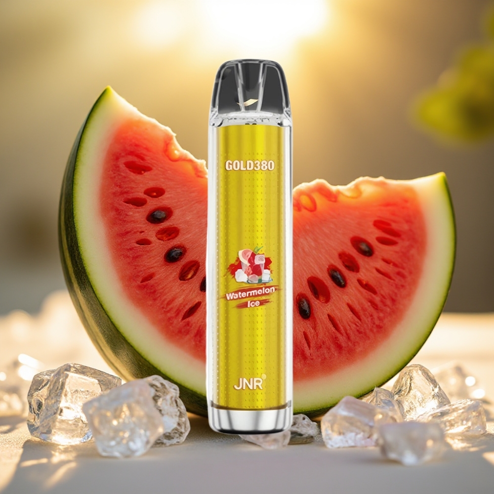 JNR Gold380 6000 Puffs Pastèque Glacée 6000 Puffs 1500mAh 13ml