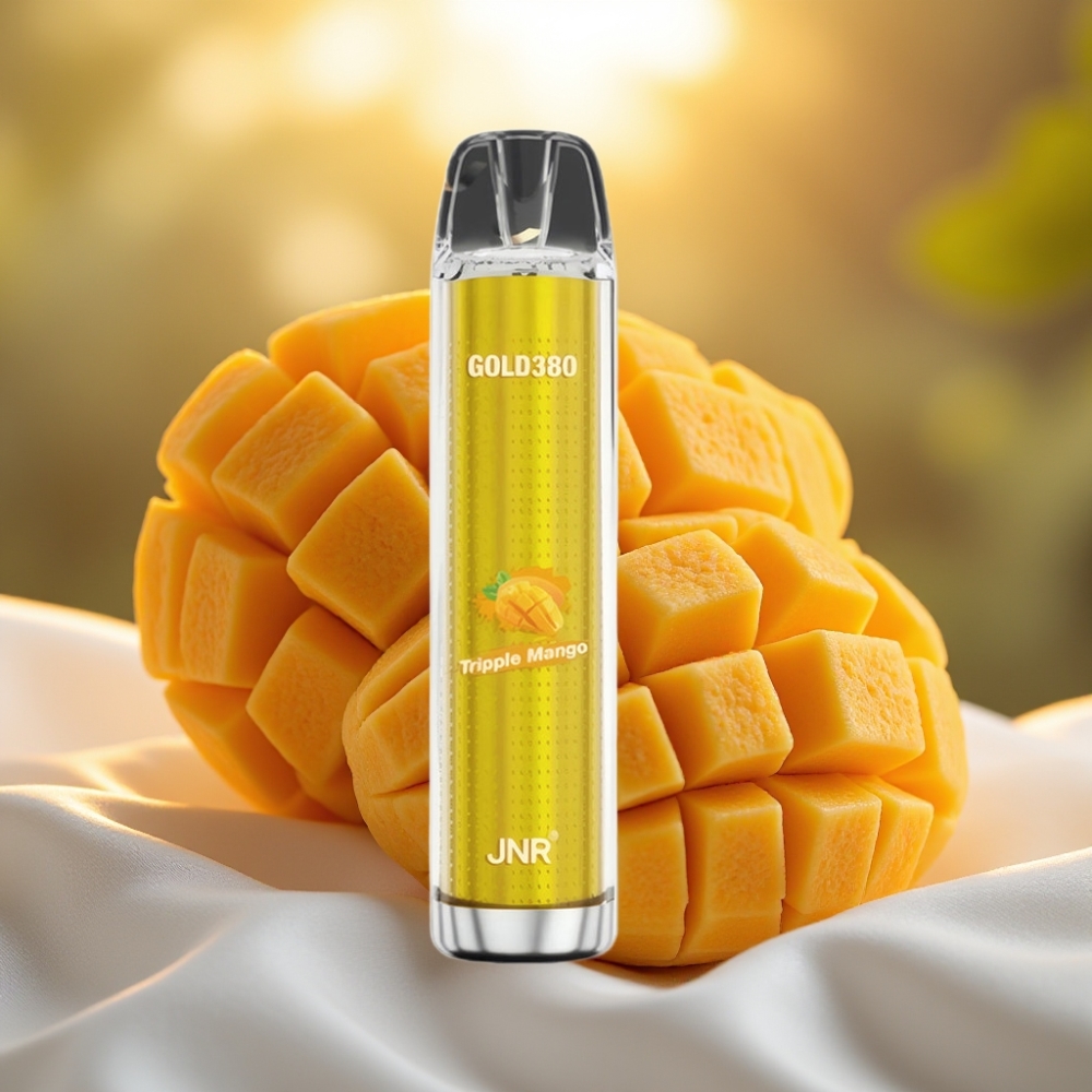JNR Gold380 6000 Puffs Triple Mangue 13ml 1500mAh 1.0ohm