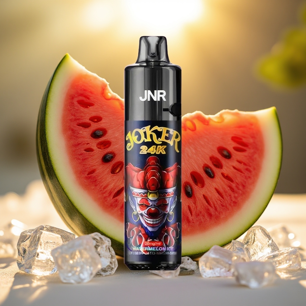 JNR Joker 24K Puffs 2+10ml Rechargeable 800mAh Pastèque Glacée