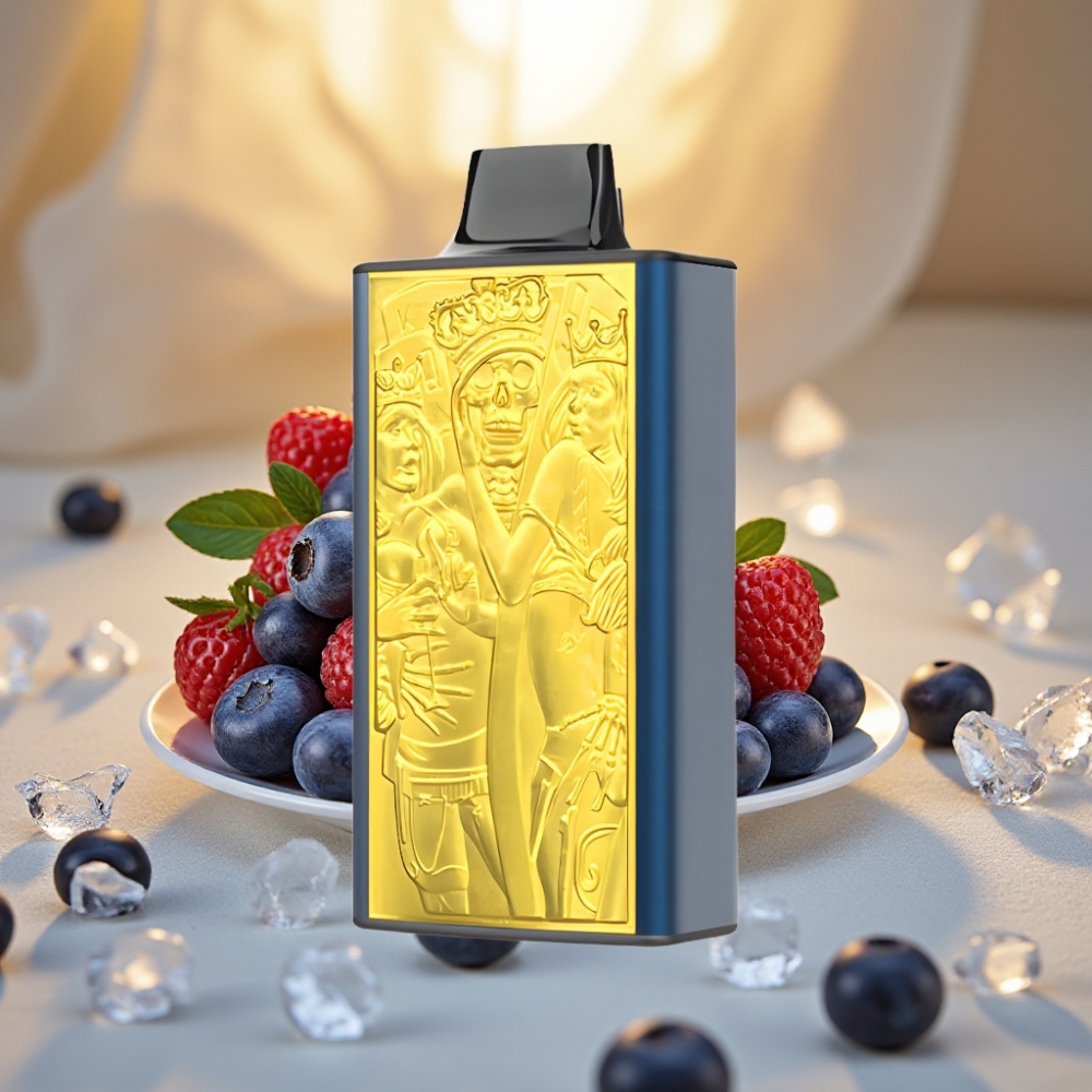 JNR Mega Box 25000 Puffs Bluebaie Glacée 30ml 850mAh Dual Mesh