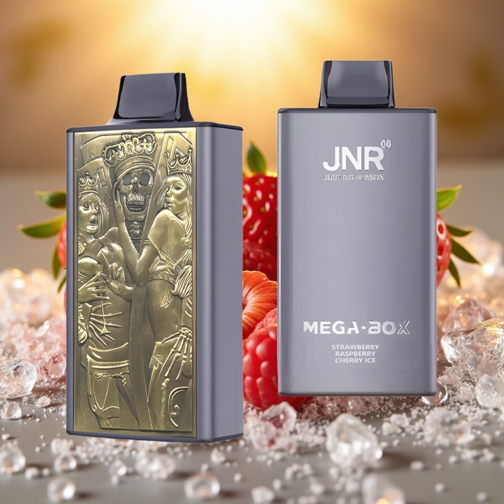JNR Mega Box 25000 Puffs Disposable Vape Fraise Framboise Cerise Glace 30ml 850mAh
