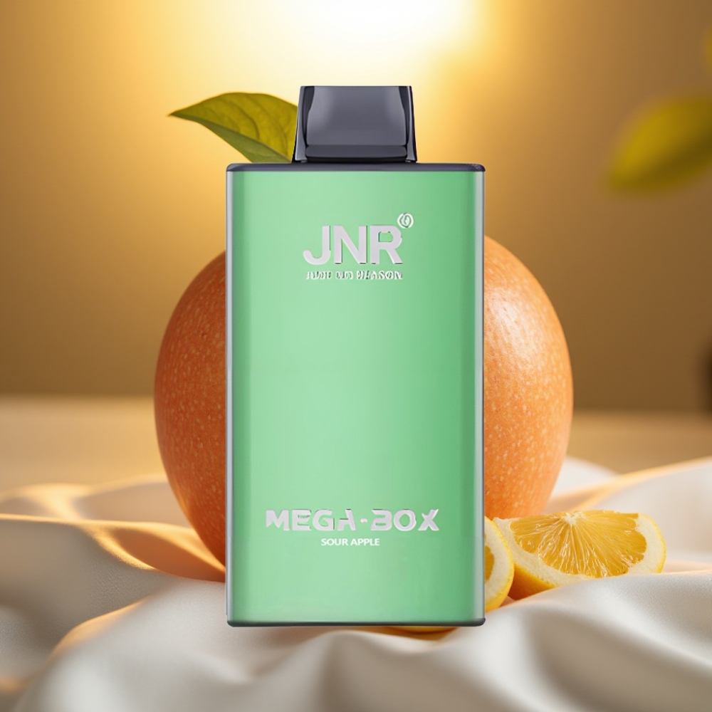 JNR Mega Box 25000 Puffs Pomme Acidulée 30ml 850mAh Dual Mesh