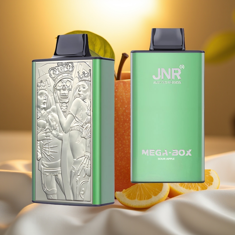 JNR Mega Box 25000 Puffs Pomme Acidulée 30ml 850mAh Dual Mesh