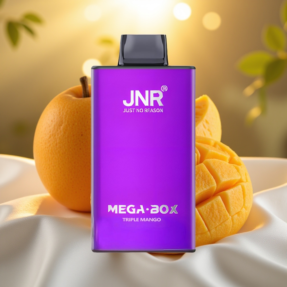 JNR Mega Box Triple Mangue 25000 Puffs 30ml 850mAh Dual Mesh