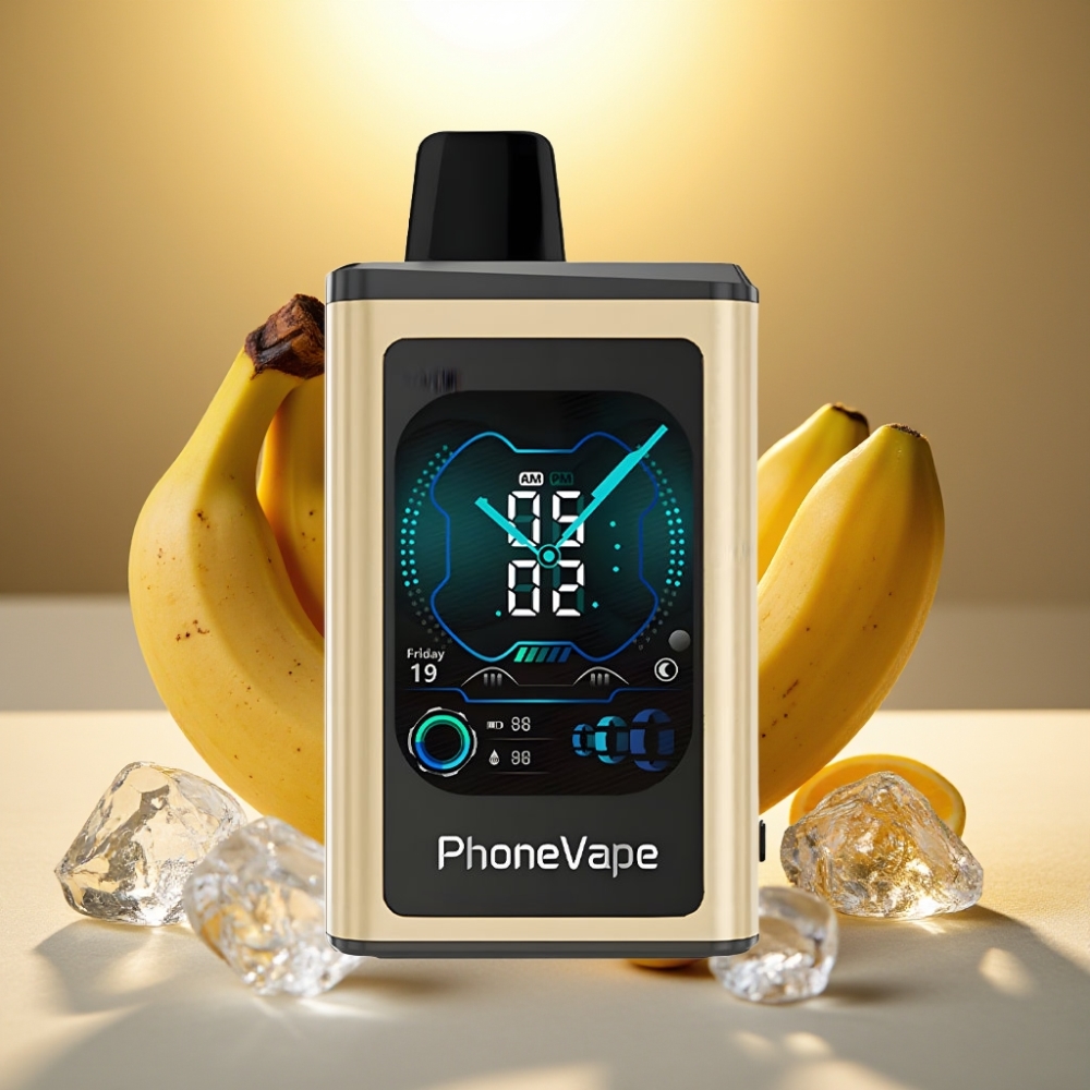 JNR PhoneVape 30000 bouffées Rechargeable 850mAh Banane Glacée