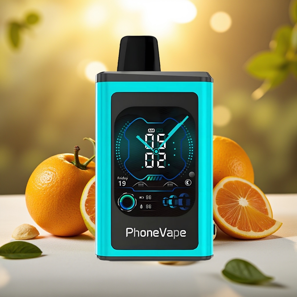 JNR PhoneVape 30000 bouffées Rechargeable Miami Menthe 850mAh Turbo App