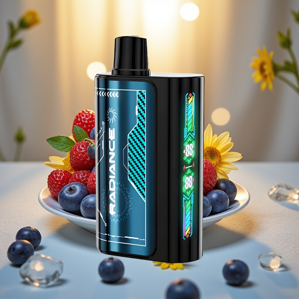 JNR Radiance 31000 Puffs Disposable Vape BLUE RAZZ ICE 28ml 950mAh 2%