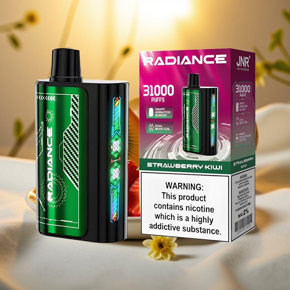 JNR Radiance 31000 Puffs Disposable Vape FRAISE KIWI, 28ml, 950 mAh, 2%